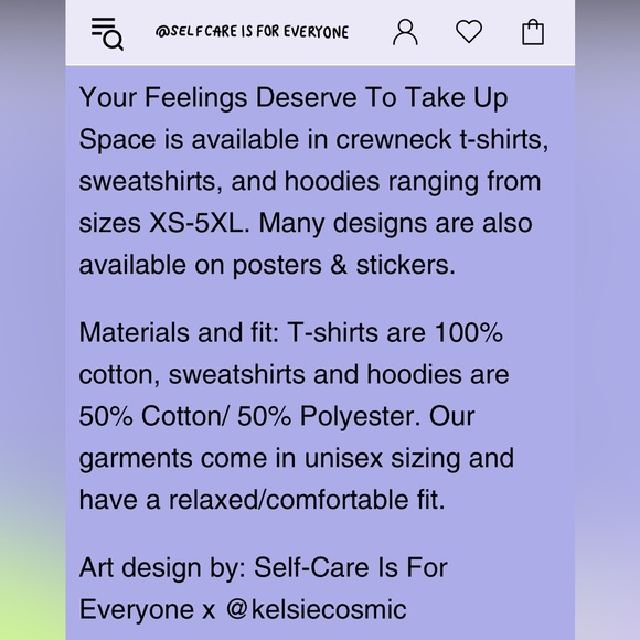 Self Care Is For Everyone • Tee - Picture 2 of 4